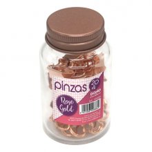Dohe Pinzas Metalicas - 19mm - Resistente y Duradera - Ideal para Sujetar Documentos