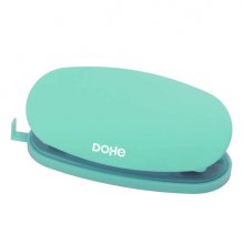 Dohe Taladro de Sobremesa con Tacto Soft Touch - Taladra hasta 16 Hojas - Diseño Ergonomico - Facil de Usar