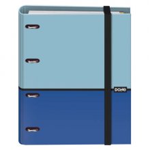 Dohe Cuaderno de Notas - 35mm - Cubierta en Carton Forrado con Papel Impreso a Todo Color y Plastificado Brillo - Mecanismo de 4 Anillas Mixtas Niqueladas - Interior de 100 Hojas en Papel Offset de 90gr