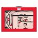 Dohe Pack Mochila, Carpeta y Portatodo Betty Boop - Maletin Regalo 365x515x105mm - Carpeta A4 Recambio - Mochila 3 Compartimentos Grande - Portatodo Triple