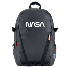 Dohe Mochila Grande de Nasa - Fabricada en Poliester Impermeable - Compartimento Acolchado para Portatil - Cintas Laterales de Refuerzo - Bolsillos Laterales con Cremallera