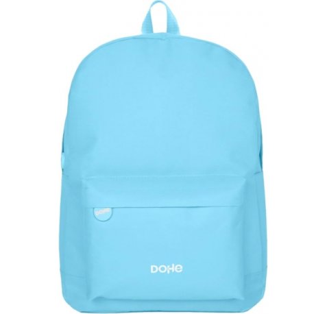 Dohe Daypack Serenity Mochila Escolar - Varios Compartimentos - Asa Superior - Tirantes Acolchados y Ajustables - Fabricada en Poliester - Color Azul