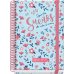 Dohe Blossom Agenda Escolar 25/26 Espiral A5 - Semana Vista - Papel 70g/m2 - 4 Hojas de Pegatinas - Cubierta de Carton Plastificado - Cierre con Goma Elastica