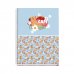 Dohe Capi Flower Cuaderno de Espiral Metalica - Formato A4 - 100 Hojas Offset de 90g - 5x5mm - Microperforadas - Banda de Color - Tapa Dura Plastificada - 23x30x2cm - Multicolor