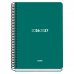 Dohe Basic Element Agenda Escolar 26/27 - Formato A5 - Dia Pagina - Papel Offset Ahuesado 70g - Cubierta de Carton Plastificado - Espiral Metalica - Goma - 15x21x4cm - Color Verde