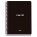 Dohe Basic Element Agenda Escolar 26/27 - Formato A5 - Dia Pagina - Papel Offset Ahuesado 70g - Cubierta de Carton Plastificado - Espiral Metalica - Goma - 15x21x4cm - Color Negro