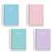 Dohe Basic Serenity Agenda Escolar 26/27 - Formato A6 - Dia Pagina - Papel Offset Ahuesado 70g - Cubierta de Carton Plastificado - Espiral Metalica - Goma - 12x17x3cm - Colores Surtidos (20 uds)