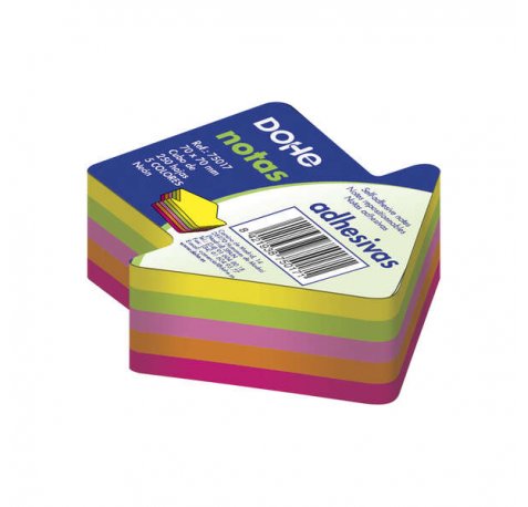 Dohe Cubos de Notas Reposicionables - 75mmx75mm - Cubo de 250 Hojas - Papel de 75gr - Ideales para Oficina y Escuela (12 uds)