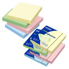 Dohe Bloc de Notas Reposicionables - 75 G/M - Paquete de 12 Blocs de 100 Notas - Colores Surtidos (12 uds)
