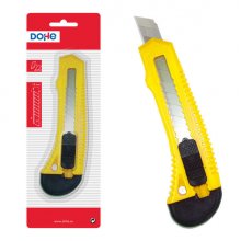 Dohe Cutter Resistente de Plastico - Cuchillas de Acero Tronzables - Sistema de Bloqueo de Cuchilla - Guia de Plastico Dohe Cutter Resistente de Plastico - Cuchillas de Acero Tronzables - Sistema de Bloqueo de Cuchilla - Guia de Plastico