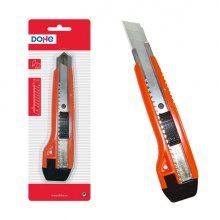 Dohe Cutter de Plastico Resistente - Cuchillas Tronzables de Acero - Sistema de Bloqueo de Cuchilla - con Guia Metalica Dohe Cutter de Plastico Resistente - Cuchillas Tronzables de Acero - Sistema de Bloqueo de Cuchilla - con Guia Metalica