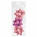 Dohe Chic Pack de 3 Lazos para Regalo - Forma de Estrella - Tamaño 8cm - Color Rosa