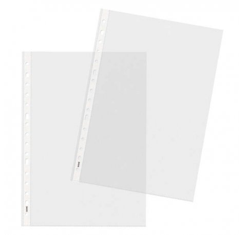 Dohe 100 Fundas Multitaladro en Polipropileno Rugoso - 16 Perforaciones