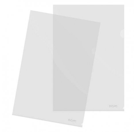 Dohe 100 Dossier de Polipropileno Transparente Acabado Cristal - Tamaño Folio