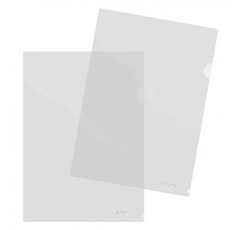 Dohe 100 Dossier de Polipropileno Transparente Acabado Cristal - Tamaño A4
