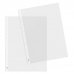 Dohe 100 Fundas Multitaladro de 16 Perforaciones - 100x100mm - Polipropileno Transparente Piel de Naranja y Cristal de Diversas Calidades
