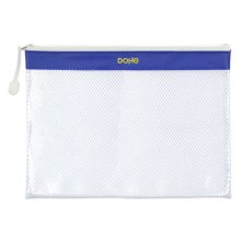 Dohe Bolsa Cremallera PVC - 32x24cm - Ideal para Documentos A4 (12 uds)