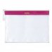 Dohe Bolsa Cremallera PVC - 32x24mm - Ideal para Documentos A4 - Resistente y Duradera (12 uds)