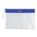 Dohe Bolsa Cremallera PVC - 24x17.5mm - Resistente al Agua - Ideal para Documentos A5 (12 uds)