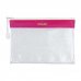 Dohe Bolsa Cremallera PVC - 24x17.5mm - Resistente al Agua - Ideal para Documentos A5 (12 uds)