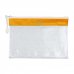 Dohe Bolsa Cremallera PVC - 24x17.5mm - Resistente al Agua - Ideal para Documentos A5 (12 uds)