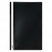 Dohe Dosier con Fastener de Polipropileno - Tamaño Folio - Cubierta Transparente y Trasera Opaca - Ideal para Organizar Documentos (10 uds)