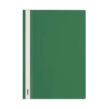 Dohe Dosier con Fastener de Polipropileno - Tamaño A4 - Cubierta Transparente y Trasera Opaca - Ideal para Organizar Documentos (10 uds)