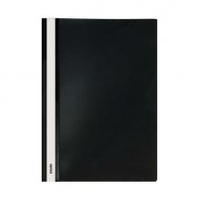 Dohe Dosier con Fastener de Polipropileno - Tamaño A4 - Cubierta Transparente y Trasera Opaca - Ideal para Organizar Documentos (10 uds)