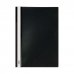 Dohe Dosier con Fastener de Polipropileno - Tamaño A4 - Cubierta Transparente y Trasera Opaca - Ideal para Organizar Documentos (10 uds)