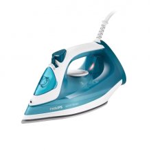 Philips Plancha de Ropa - Potencia 2100W - Deposito de 300ml - Suela Ceramica Antiadherente - Cable 1.9m - Termostato Regulable - Sistema Antigoteo y Antical - Punta de Precision Triple - Color Azul Philips Plancha de Ropa - Potencia 2100W - Deposito de 300ml - Suela Ceramica Antiadherente - Cable 1.9m - Termostato Regulable - Sistema Antigoteo y Antical - Punta de Precision Triple - Color Azul