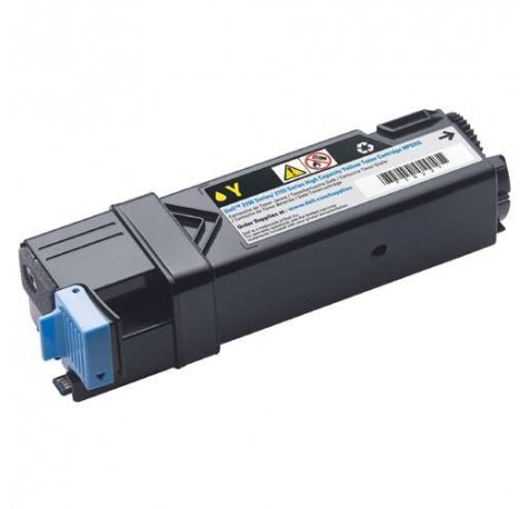 Compatible Dell 2150, 2155 Amarillo Cartucho de Toner 593-11037 / NPDXG / 9X54J / 593-11036 / NT6X2 / 8GK7X