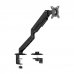 Aisens Soporte de Mesa Eco con Contrapeso Giratorio e Inclinable para Monitor/TV de 17-32" - 1 Brazo y 3 Pivotes - Peso mÃ¡ximo 9Kg - Color Negro