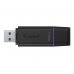 Kingston DataTraveler Exodia Memoria USB 512GB - USB 3.2 Gen 1 - Con Tapa - Enganche para Llavero - Color Negro (Pendrive)