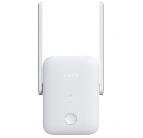 Xiaomi Wiâ??Fi Range Extender AX1500 Repetidor WiFi 6 - Velocidad Hasta 1501 Mbps - Doble Banda 2.4/5 GHz - Puerto Gigabit Ethernet - Compatible EasyMesh - 2 Antenas Alta Ganancia - Indicador de SeÃ±al - Color Blanco