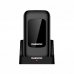 Daewoo Telefono Movil de Tapa - Doble Pantalla 2.8" y 1.77" - Teclas Grandes - RAM 48Mb - ROM 128Mb - 1000mAh - Camara 0.3Mp - 4G Dual SIM - Jack 3.5mm - Radio FM - Base de Carga USB-C - Color Negro
