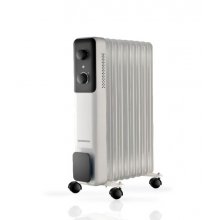 Daewoo DW9506 Radiador de Aceite - Potencia 2000W - 9 Elementos - Termostato Regulable - Ruedas - Asa de Transporte - Funcionamiento Automatico - Color Blanco y Negro Daewoo DW9506 Radiador de Aceite - Potencia 2000W - 9 Elementos - Termostato Regulable - Ruedas - Asa de Transporte - Funcionamiento Automatico - Color Blanco y Negro