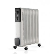 Daewoo DW9507 Radiador de Aceite - Potencia 2500W - 11 Elementos - Termostato Regulable - Ruedas - Asa de Transporte - Funcionamiento Automatico - Color Blanco y Negro Daewoo DW9507 Radiador de Aceite - Potencia 2500W - 11 Elementos - Termostato Regulable - Ruedas - Asa de Transporte - Funcionamiento Automatico - Color Blanco y Negro