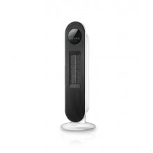 Daewoo DW9511 Calefactor Ceramico de Torre 2000W - Tecnologia PTC - Mando a Distancia - Termostato Regulable - Funcion Oscilante - Pantalla LED