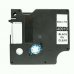 Compatible Dymo D1 40910 Cinta de Etiquetas para Rotuladora - Texto negro sobre fondo transparente - Ancho 9mm x 7 metros - S0720670