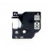Compatible Dymo D1 45013 Cinta de Etiquetas para Rotuladora - Texto negro sobre fondo blanco - Ancho 12mm x 7 metros - S0720530