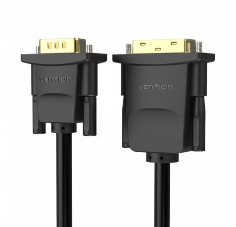 Vention Conversor DVI Macho a VGA Macho - 1m - Color Negro