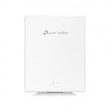 TP-Link Omada EAP610GP-Desktop Punto de Acceso de Doble Banda - PoE - Velocidad hasta 1.8Gbps - Cobertura hasta 140m2 - Soporta hasta 120 Clientes - WiFi 6 - Ethernet - Color Blanco
