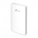 TP-Link Omada EAP615-Wall Punto de Acceso de Doble Banda - PoE - Velocidad hasta 1.8Gbps - Cobertura hasta 50m2 - Soporta hasta 120 Clientes - WiFi 6 - Ethernet - Color Blanco