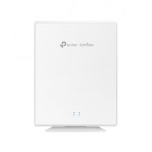 TP-Link Omada EAP650-Desktop Punto de Acceso de Doble Banda - PoE+ - Cobertura hasta 140m2 - Velocidad hasta 3Gbps - WiFi 6 Mesh - Ethernet - Soporta hasta 250 Clientes - Color Blanco