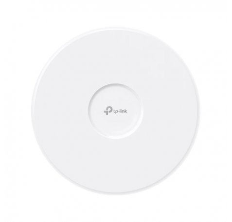 TP-Link Omada EAP773 Punto de Acceso Tribanda - PoE - Bluetooth - Cobertura hasta 140m2 - Velocidad hasta 9.3Gbps - Soporta hasta 380 Clientes - WiFi 7 Mesh - Ethernet - Color Blanco