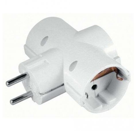 Elbat Adaptador Universal de 3 Tomas - Proteccion Infantil