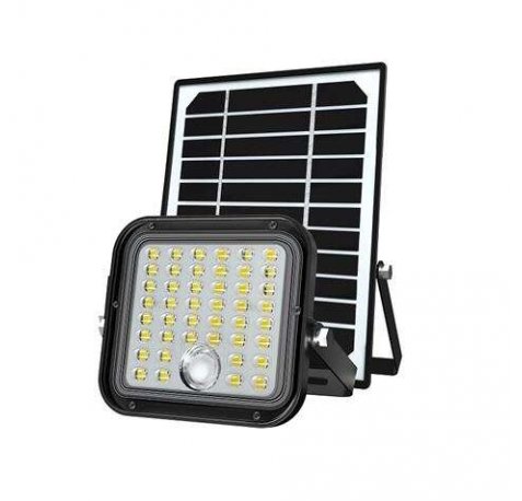 Elbat Foco LED Solar - 10W - 1500lm con Sensor + Mando
