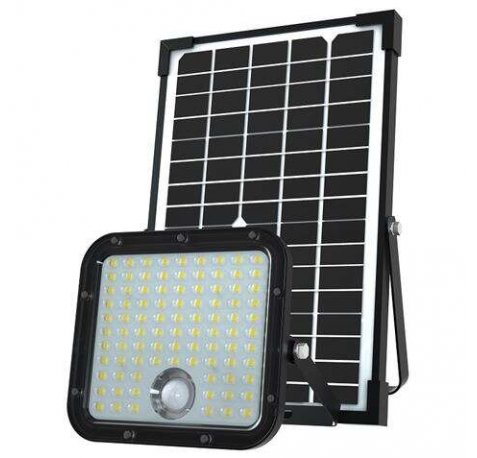 Elbat Foco LED Solar - 30W - 4800lm - Sensor + Mando