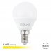 Elbat G45 Bombilla LED - Potencia 8.5W - Flujo Luminoso 1000lm - E14 - Temperatura de Color 3000K - Luz Calida - Apertura 180Âº - Vida Util 30.000h - 15.000 Encendidos - 45x78mm - Color Blanco