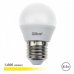 Elbat G45 Bombilla LED - Potencia 8.5W - Flujo Luminoso 1000lm - E27 - Temperatura de Color 3000K - Luz Calida - Apertura 180Âº - Vida Util 30.000h - 15.000 Encendidos - 45x78mm - Color Blanco